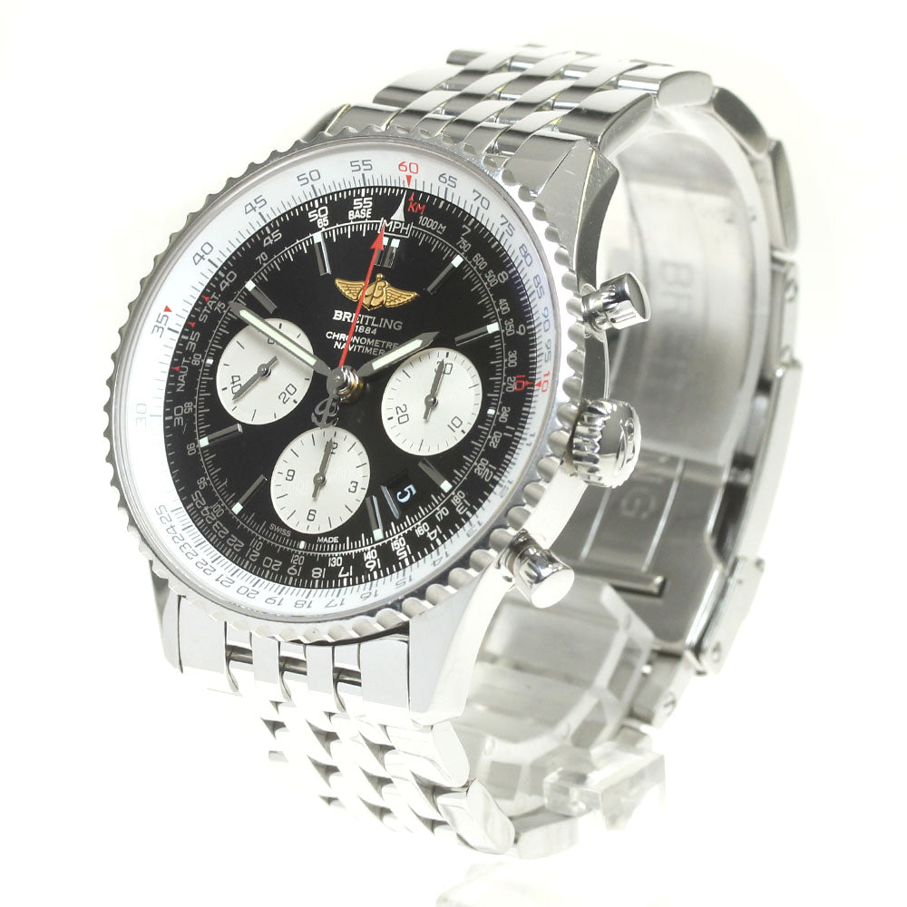 BREITLING Navitimer01 AB0120 Chronograph black Dial Automatic Men's Watch_817237