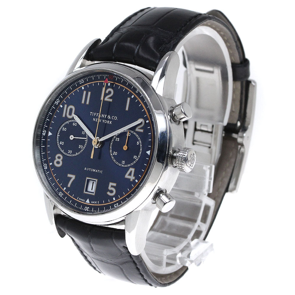 TIFFANY&Co. CT60 Ref.34668396 Chronograph blue Dial Automatic Men's Watch_817251