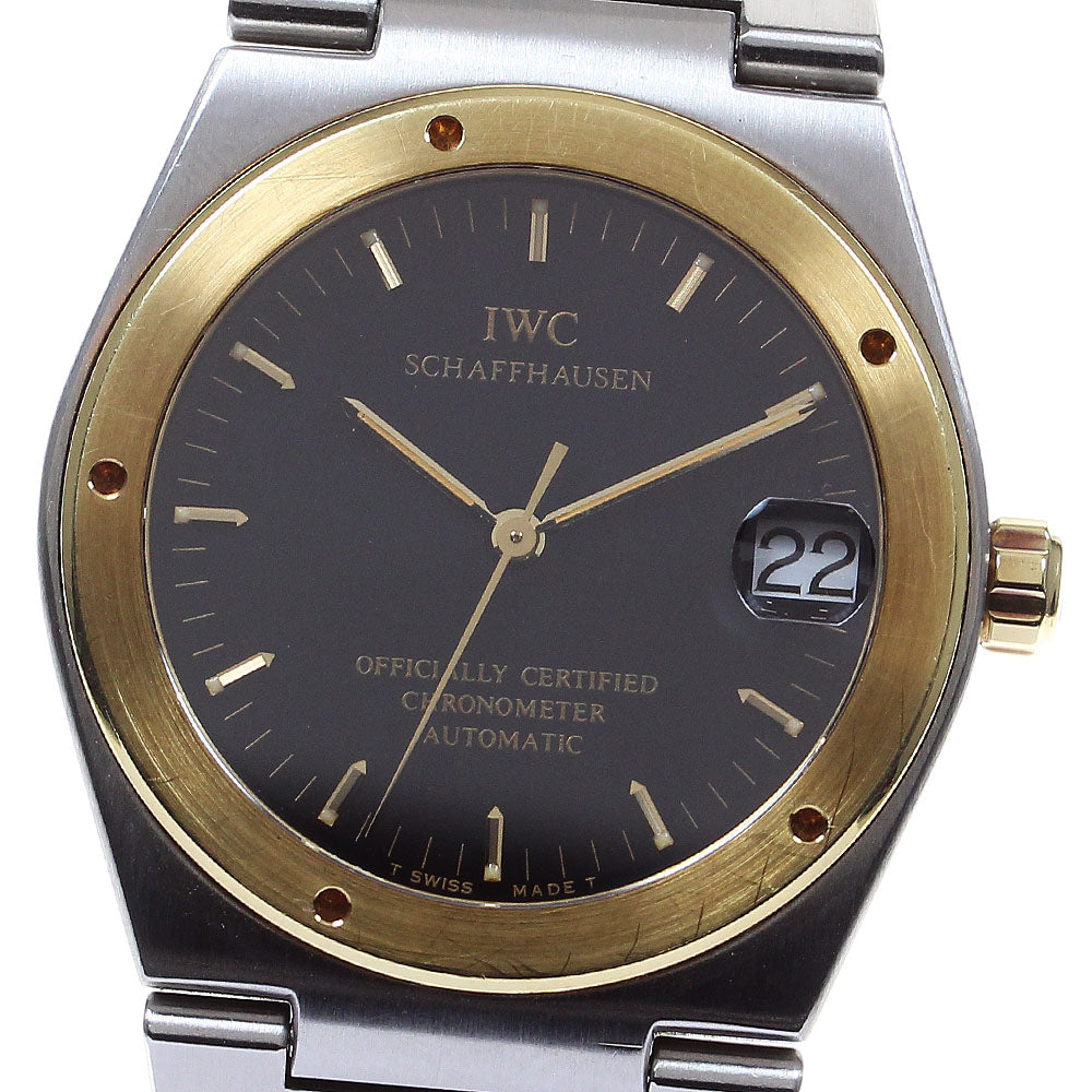 IWC SCHAFFHAUSEN Ingenieur IW352104 Date Black Dial Automatic Men's Watch_817261