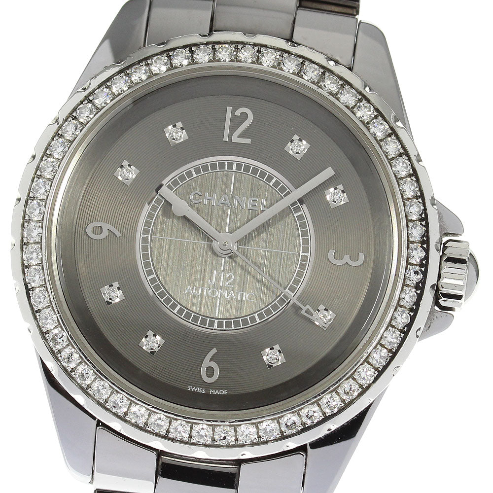 CHANEL J12 H2566 Chromatic Diamond bezel 8P Automatic Men's Watch_817267