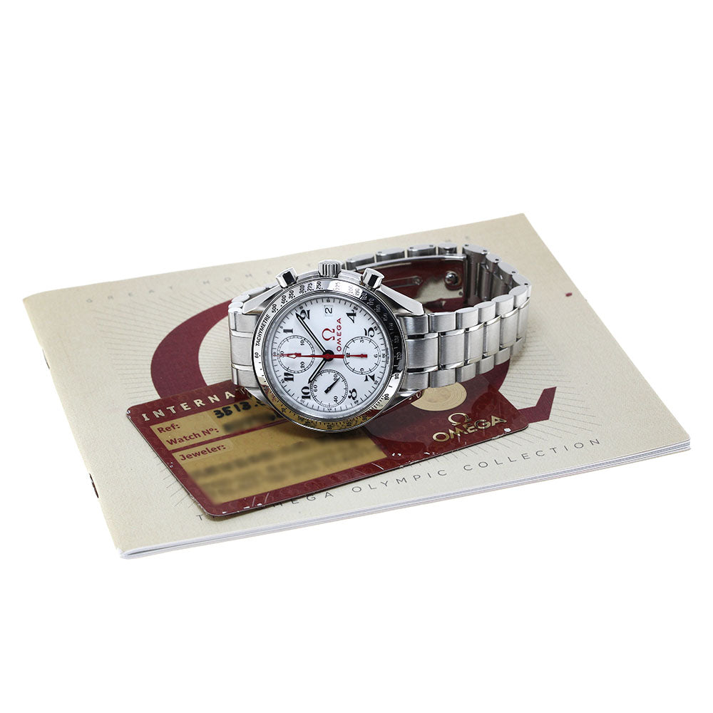 OMEGA Speedmaster Olympic Collection 3513.20 white Dial Automatic Men's_817275