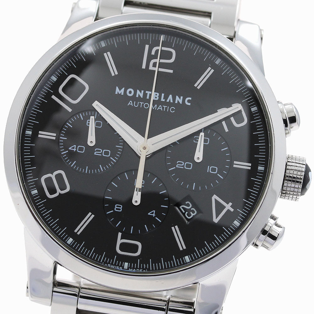 MONTBLANC Time walker 7069 Chronograph black Dial Automatic Men's Watch_817330