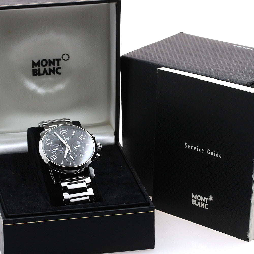 MONTBLANC Time walker 7069 Chronograph black Dial Automatic Men's Watch_817330