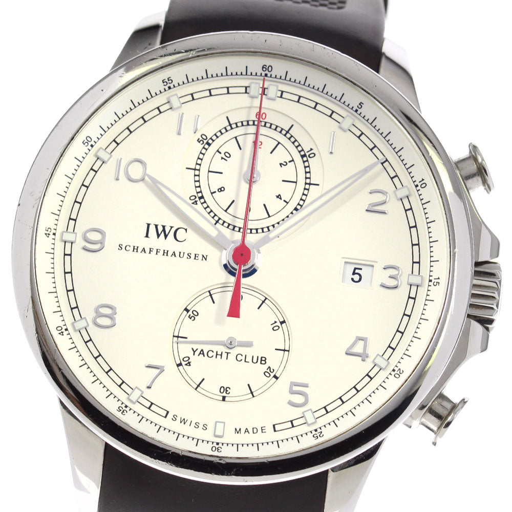 IWC SCHAFFHAUSEN Portugese Yacht Club IW390211 Chronograph AT Men's Watch_817352