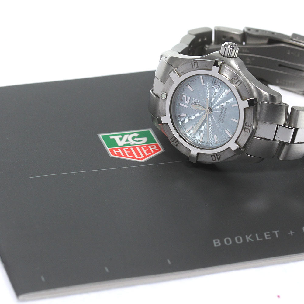 TAG HEUER Exclusive 2000 WN2311 Date Ice blue Dial Automatic Ladies Watch_817379