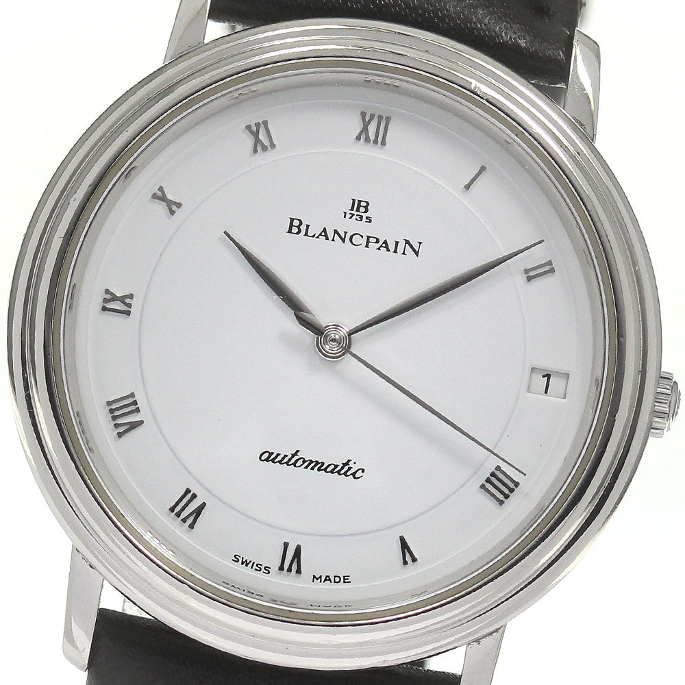 Blancpain PT950 date white Dial Automatic Men's Watch_817405