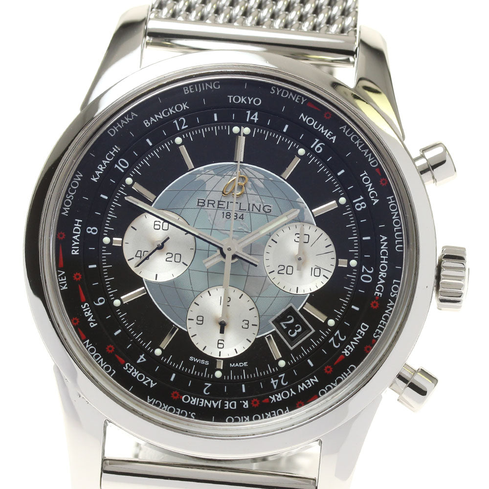 BREITLING Transocean AB0510 Chronograph Uni-time Automatic Men's Watch_817448