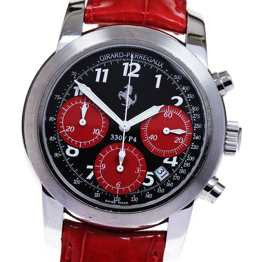 GIRARD PERREGAUX Ferrari 8028 Chronograph Black / red Dial Automatic Men's Watch_817475