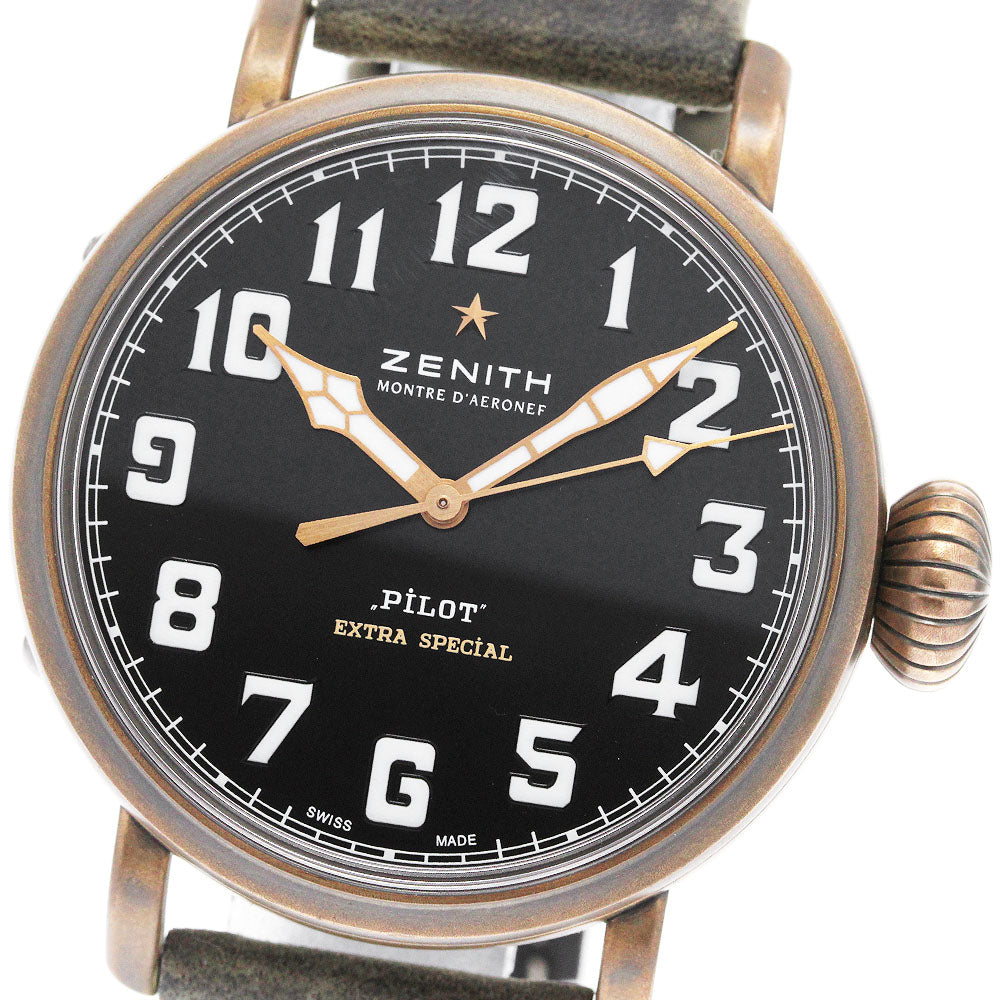 ZENITH Pilot Type 20 Extra Special 29.1940.679 black Dial Automatic Men's Watch_817477