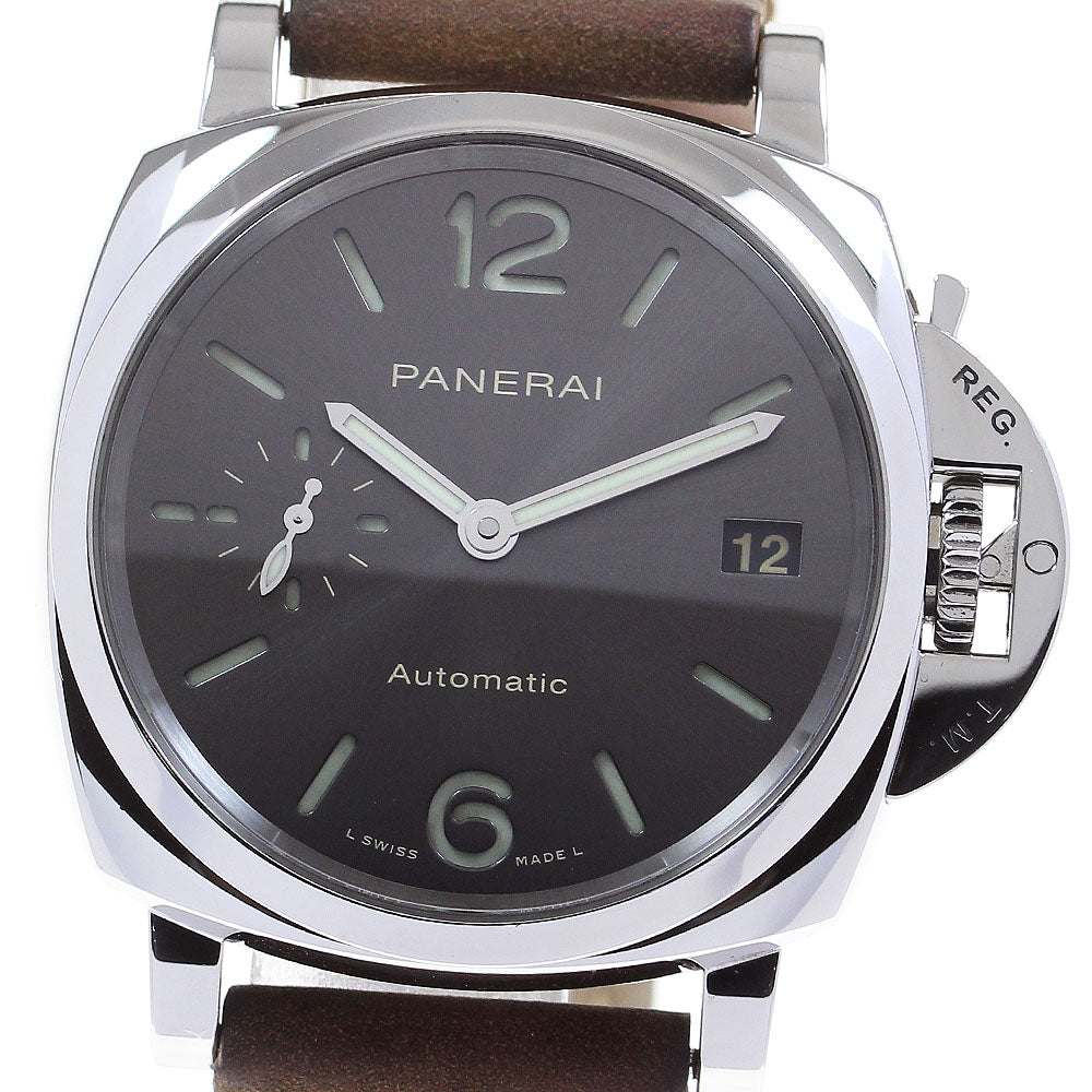 PANERAI Luminor Due PAM00755 Date gray Dial Automatic Boy's Watch_817500