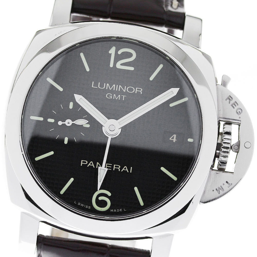 PANERAI Luminor 1950 3 Days Acciao PAM00535 GMT Automatic Men's Watch_817504