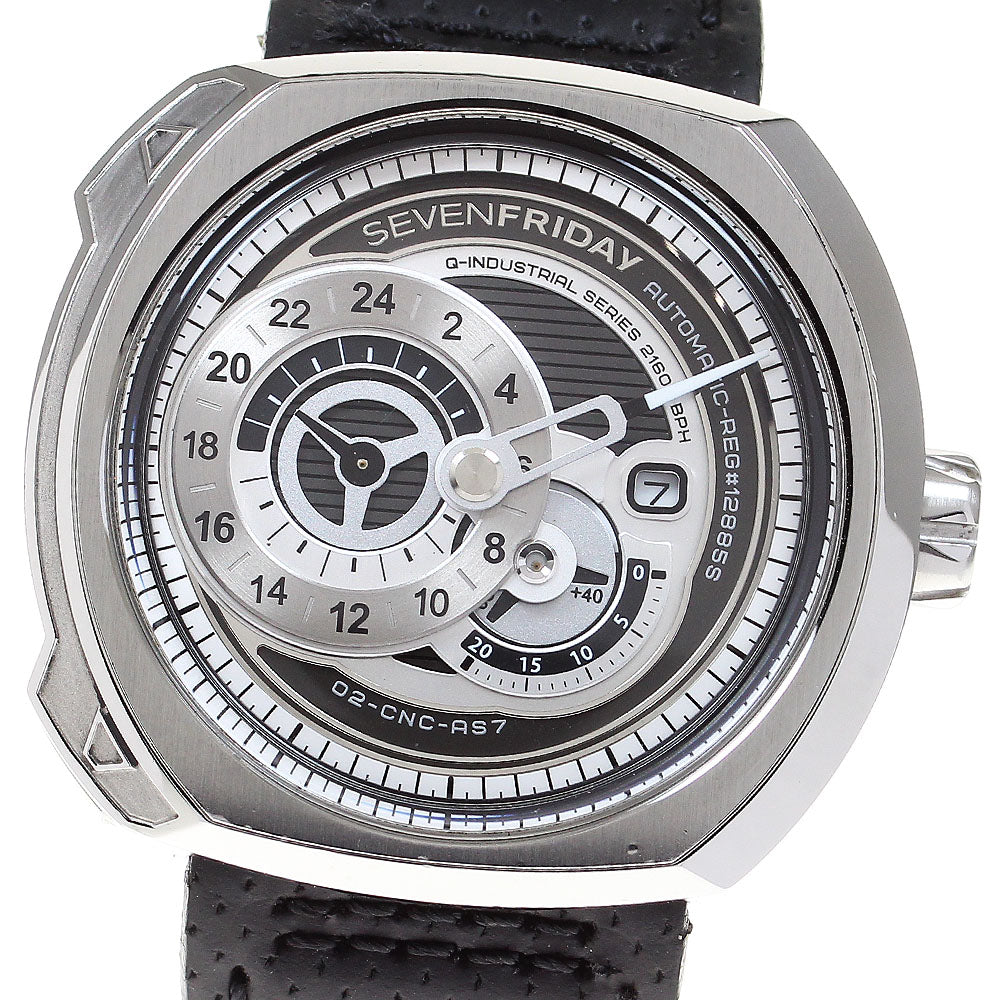 SEVENFRIDAY essence SF-Q1 Power reserve Silver Dial Automatic Men's Watch_817524