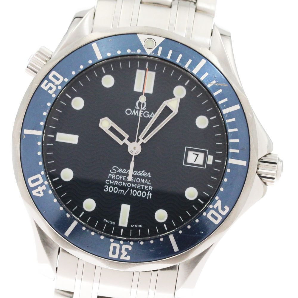 OMEGA Seamaster300 2531.80 Date Navy Dial Automatic Men's Watch_817872