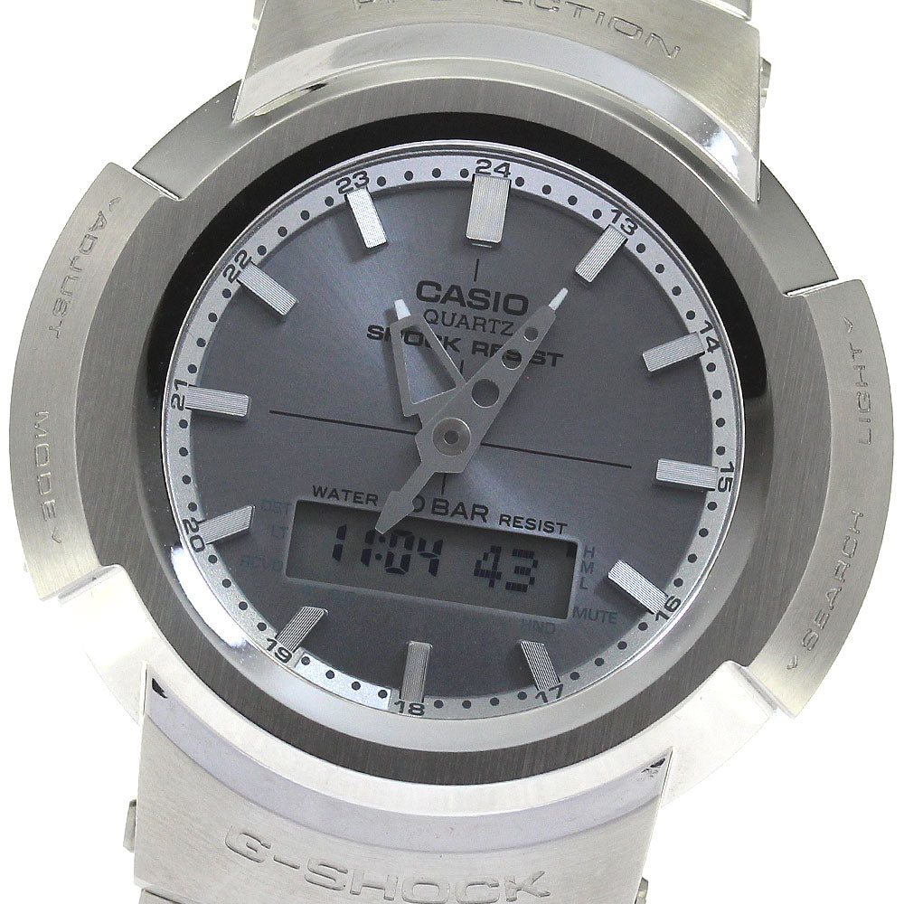 CASIO G shock AWM-500D-1A8JF Full metal Solar Powered Radio Men's Watch_817919