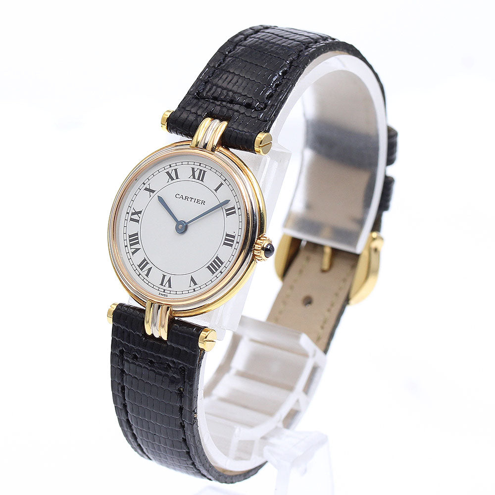 CARTIER Vendome Trinity K18 three color beige Dial Quartz Ladies Watch_818173