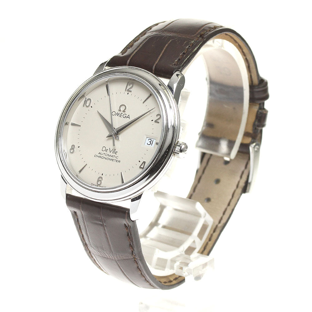 OMEGA De Ville Prestige 4800.30.02 Chronometer Silver Dial Automatic Men's Watch_818473