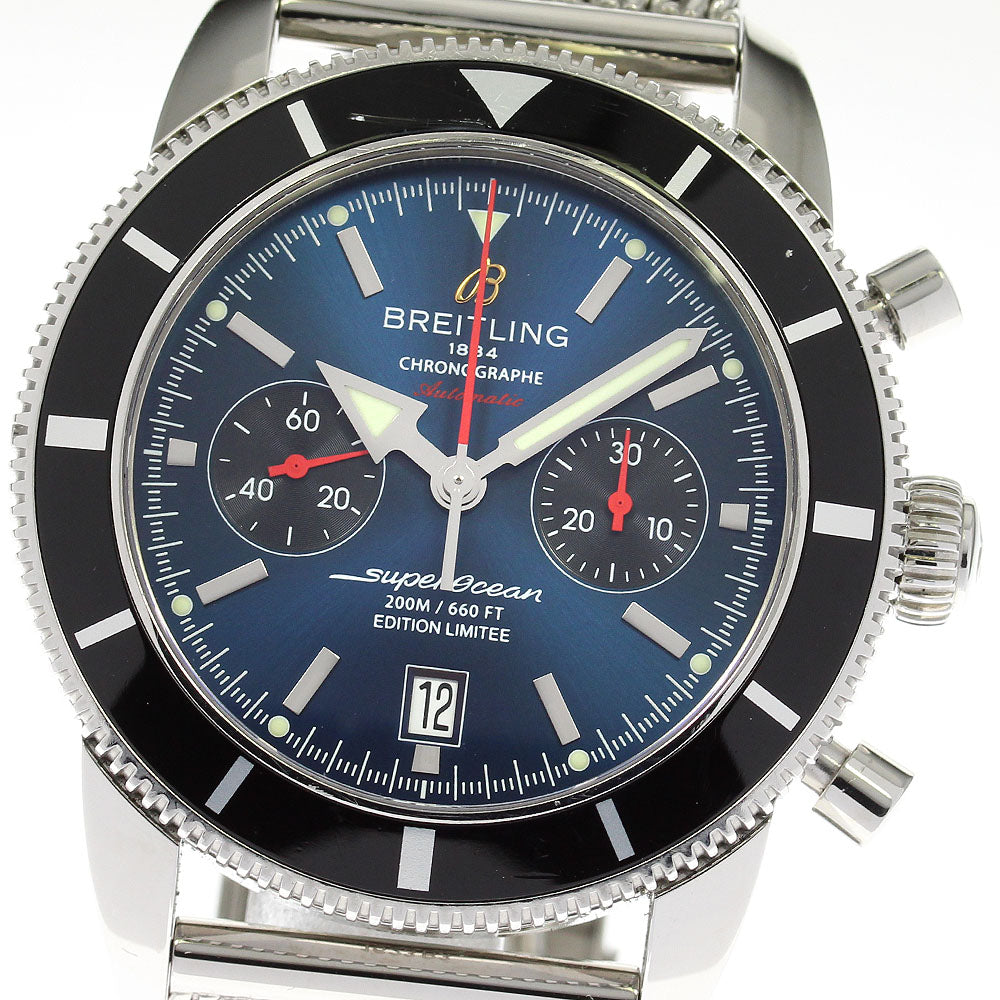 BREITLING Superocean Heritage Chrono A23320 Limited to 1000 Blue Dial AT_818601