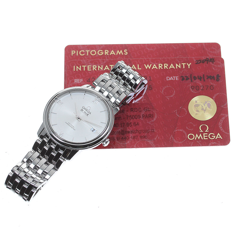 OMEGA De Ville Prestige 424.10.37.20.02.001 Co-Axial Date Automatic Men's_818617
