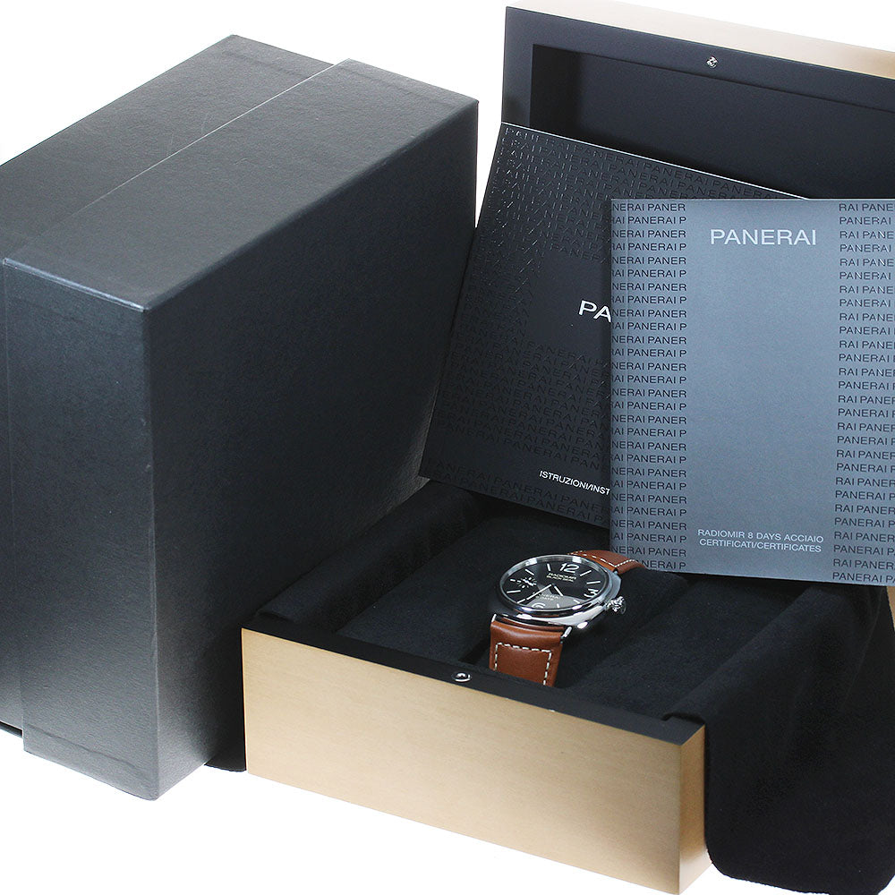 PANERAI Radiomir Black Seal PAM00609 8 Days Acciao Hand Winding Men's_818742