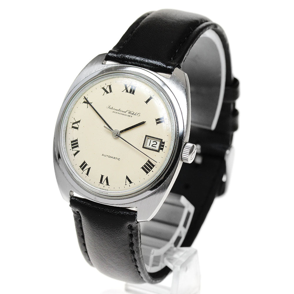 IWC SCHAFFHAUSEN Vintage Date Cal.8541B beige Dial Automatic Men's Watch_818756