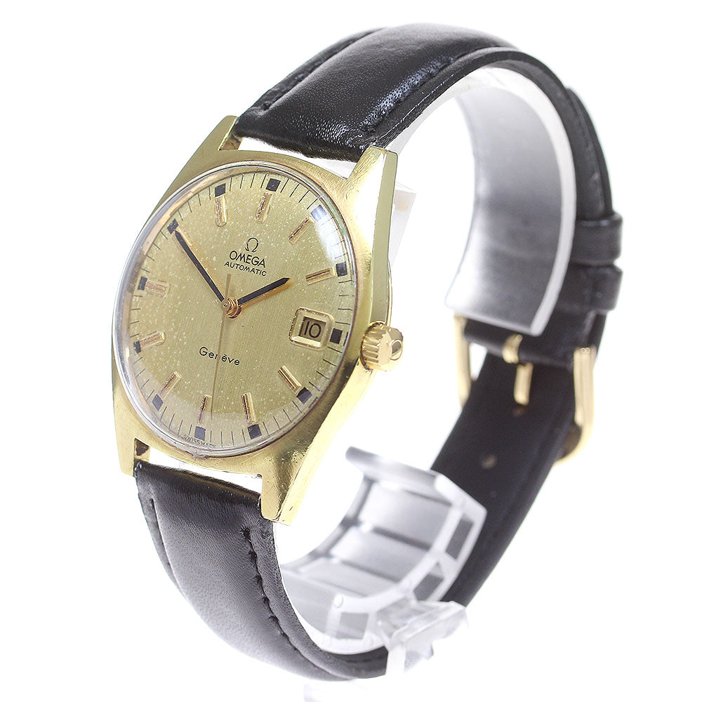 OMEGA Geneve 166.041 Date cal.563 Gold Dial Automatic Men's Watch_818765