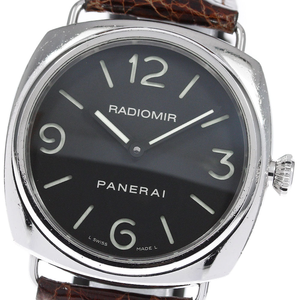 PANERAI Radiomir base PAM00210 Black Dial Hand Winding Men's Watch_818773