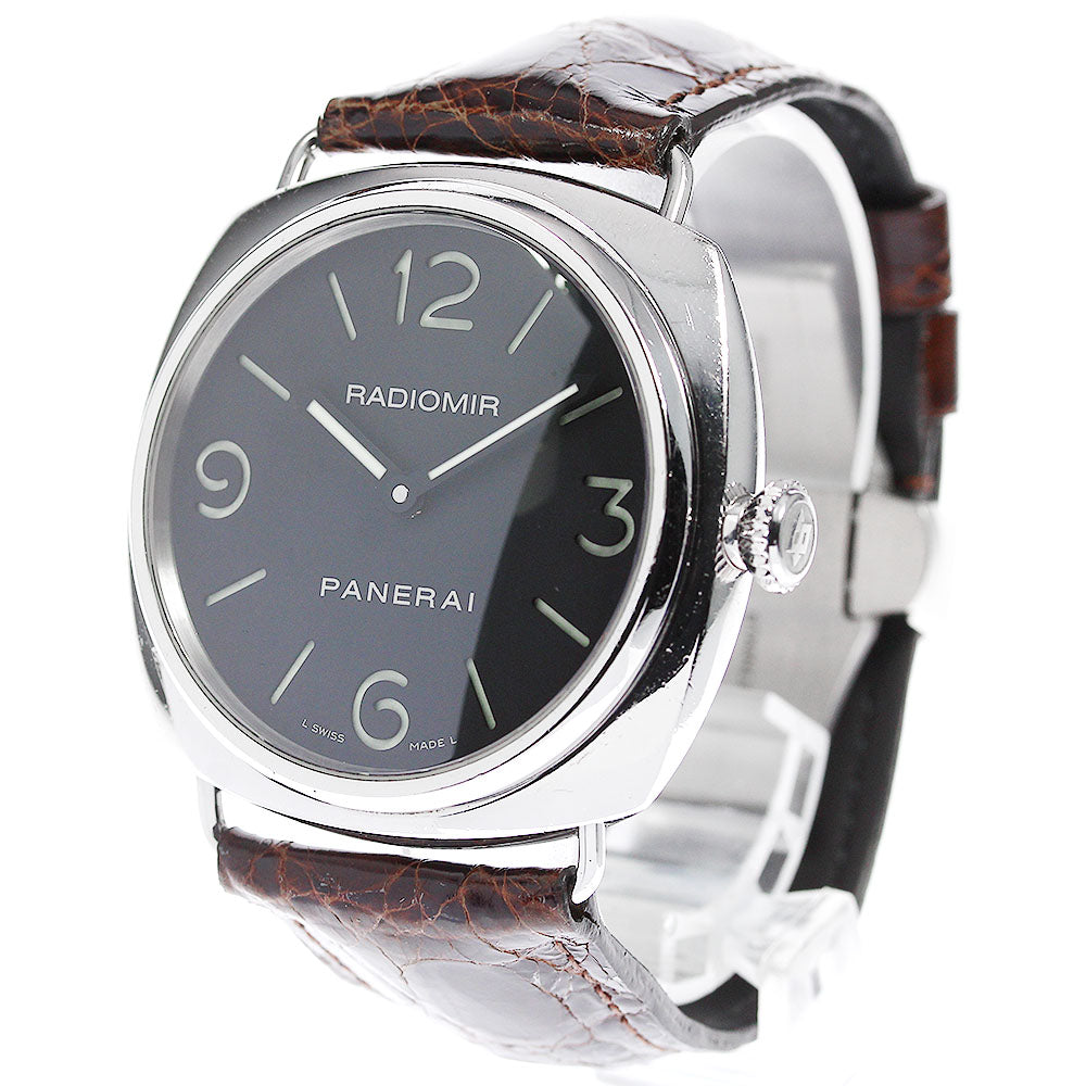 PANERAI Radiomir base PAM00210 Black Dial Hand Winding Men's Watch_818773
