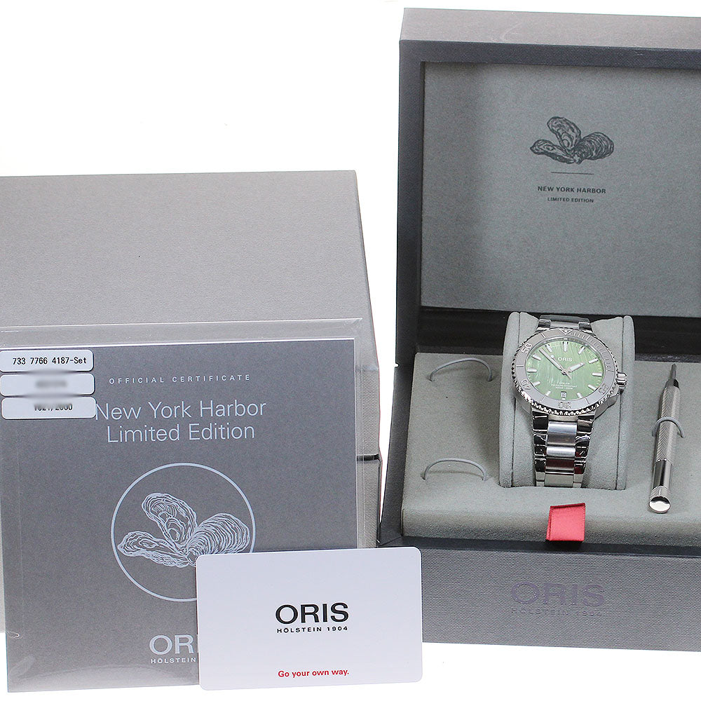 ORIS New York Harbor Limited Edition 1 733 7766 4187 Automatic Men's _818948