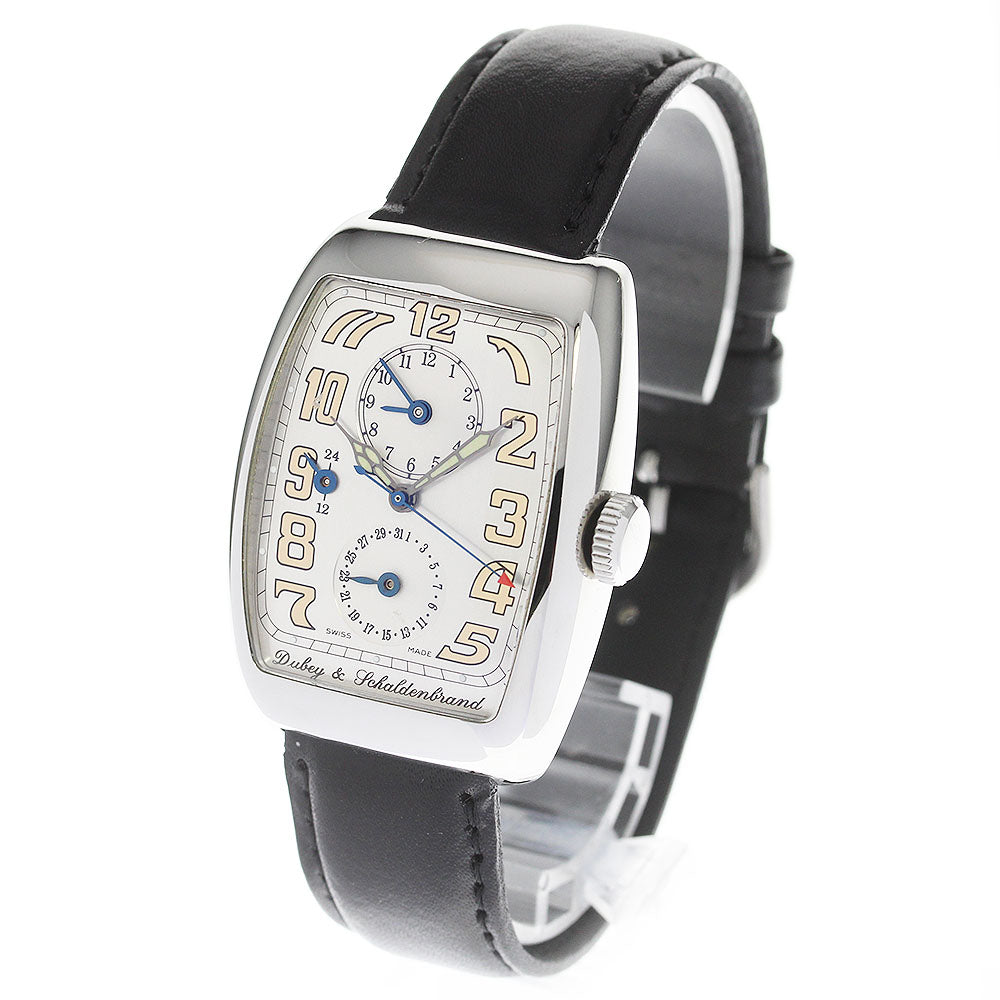 DUBEY & SCHALDENBRAND Aerodene Duo Date Silver Dial Automatic Men's Watch_818951