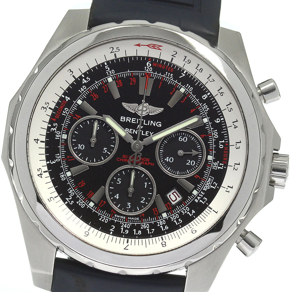 BREITLING Bentley Motors A25363 Chronograph black Dial Automatic Men's Watch_818963