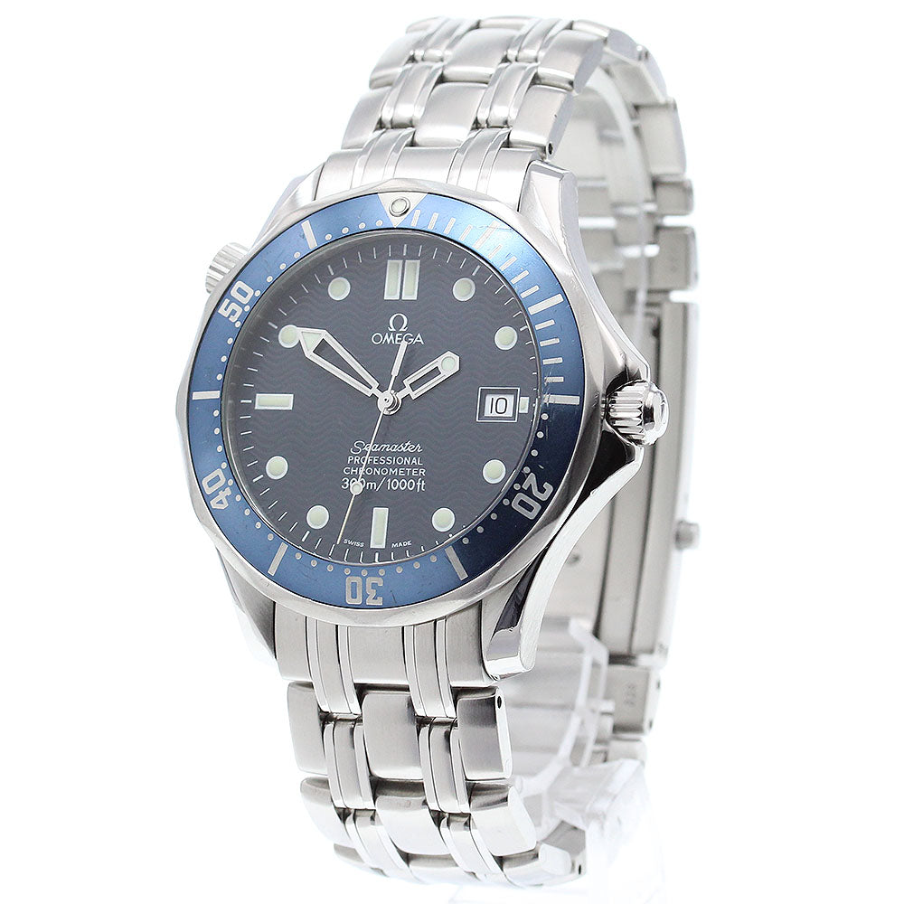 OMEGA Seamaster300 2531.80 Date Navy Dial Automatic Men's Watch_819088