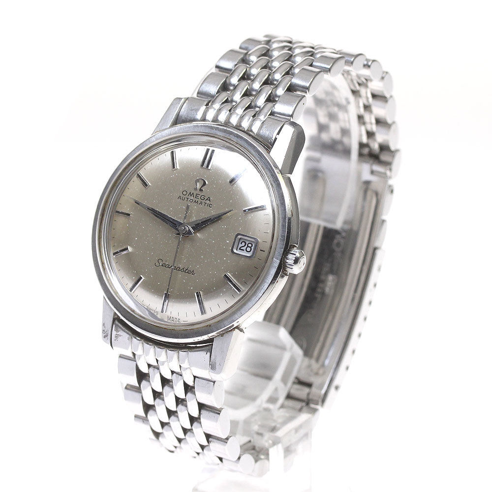 OMEGA Seamaster Ref.166.003 Date Cal.565 Silver Dial AT Men's Watch_819154