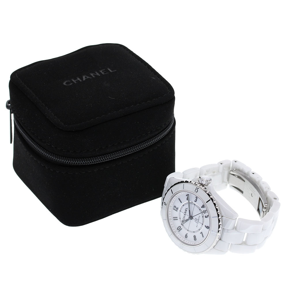 CHANEL J12 H5700 White ceramic date white Dial Automatic Men's Watch_819332