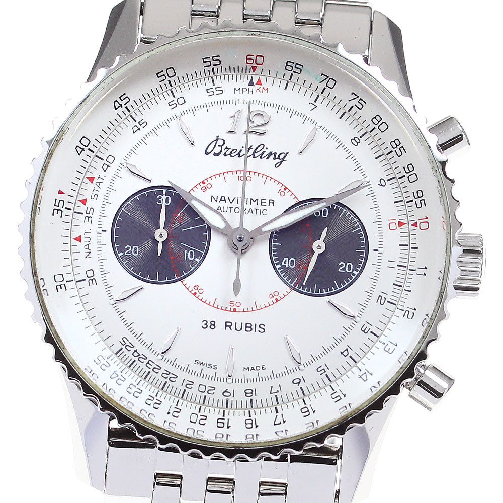 BREITLING Navitimer02 A47330 Chronograph Silver Dial Automatic Men's_819362