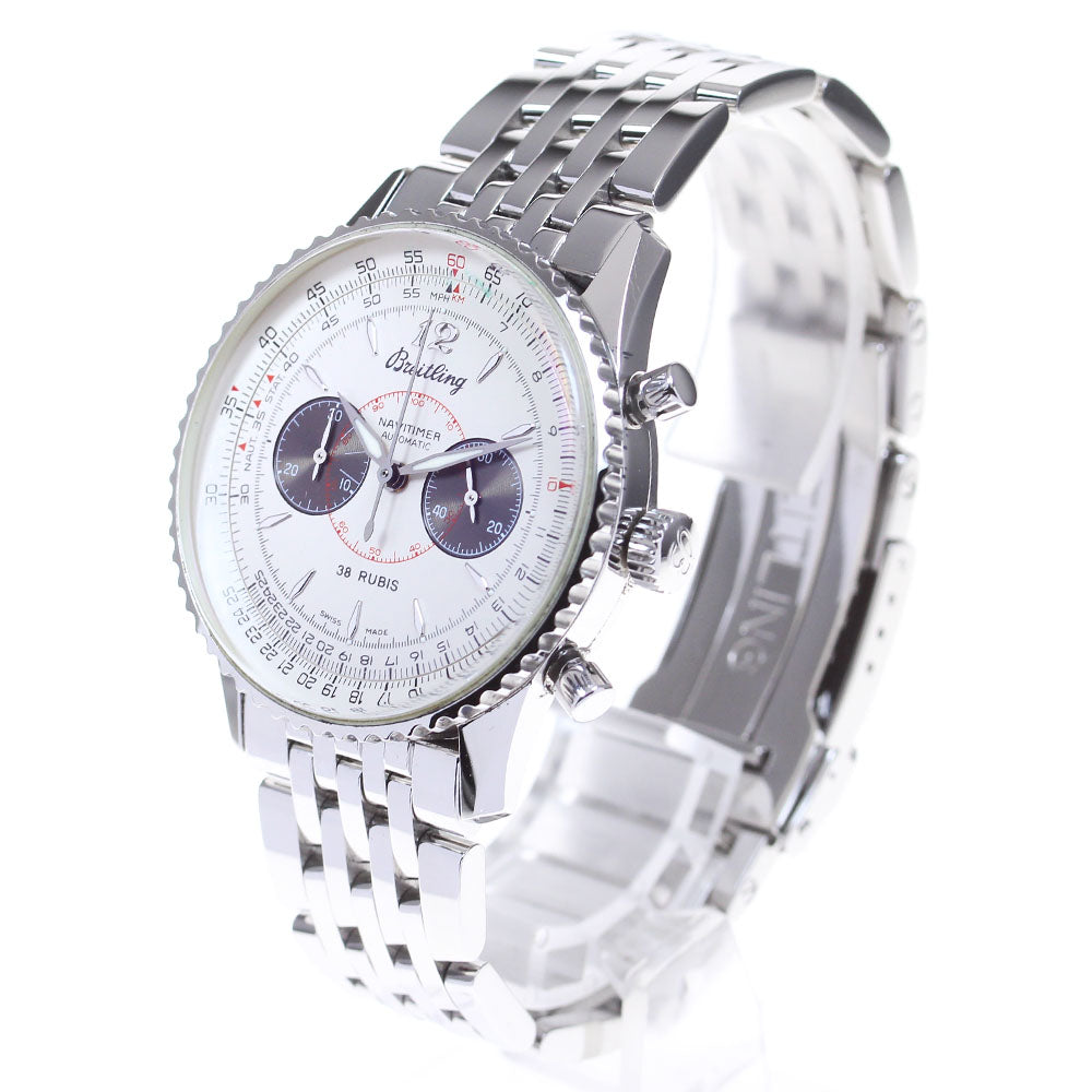 BREITLING Navitimer02 A47330 Chronograph Silver Dial Automatic Men's_819362