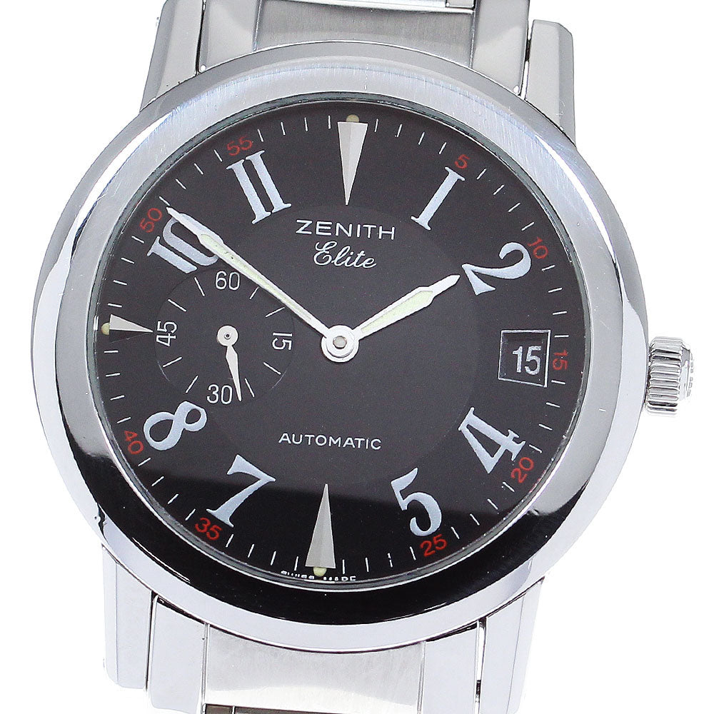 ZENITH elite 01/02.0450.680 Small seconds black Dial Automatic Men's_819370