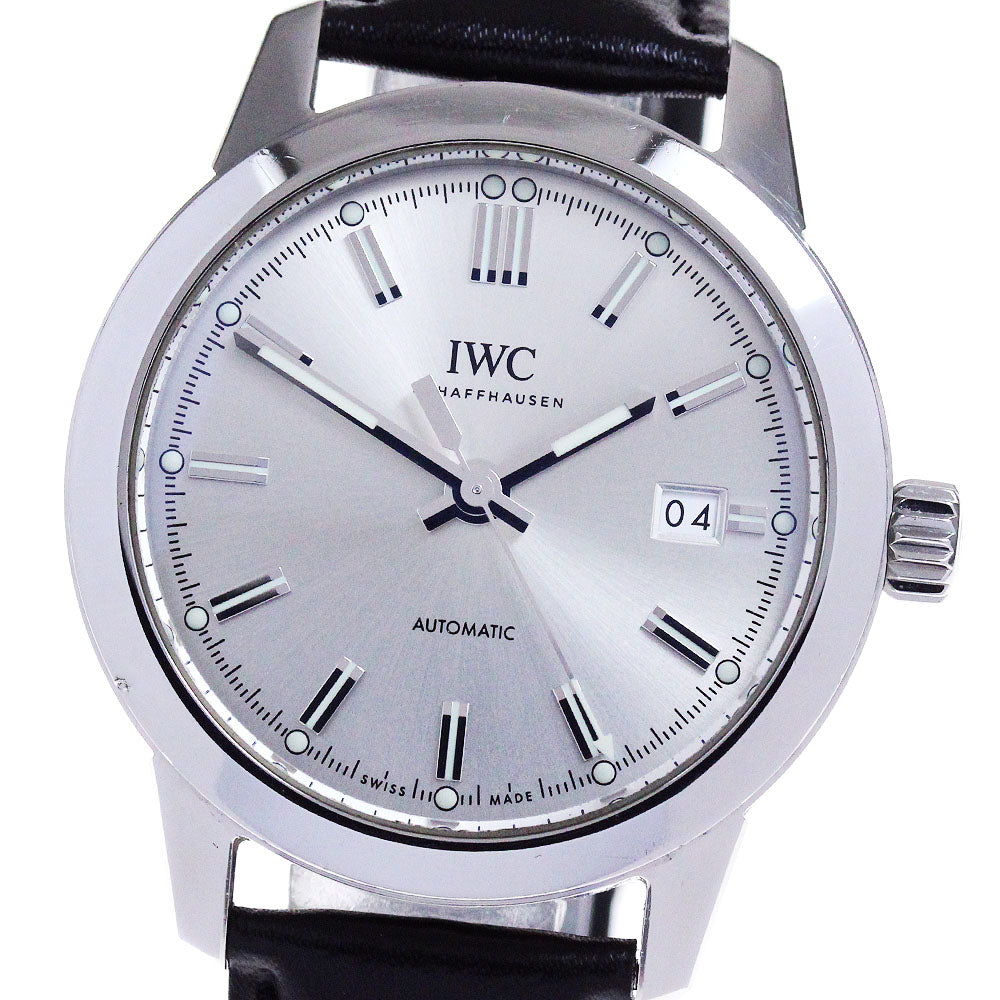 IWC SCHAFFHAUSEN Ingenieur IW357001 Date Silver Dial Automatic Men's_819416