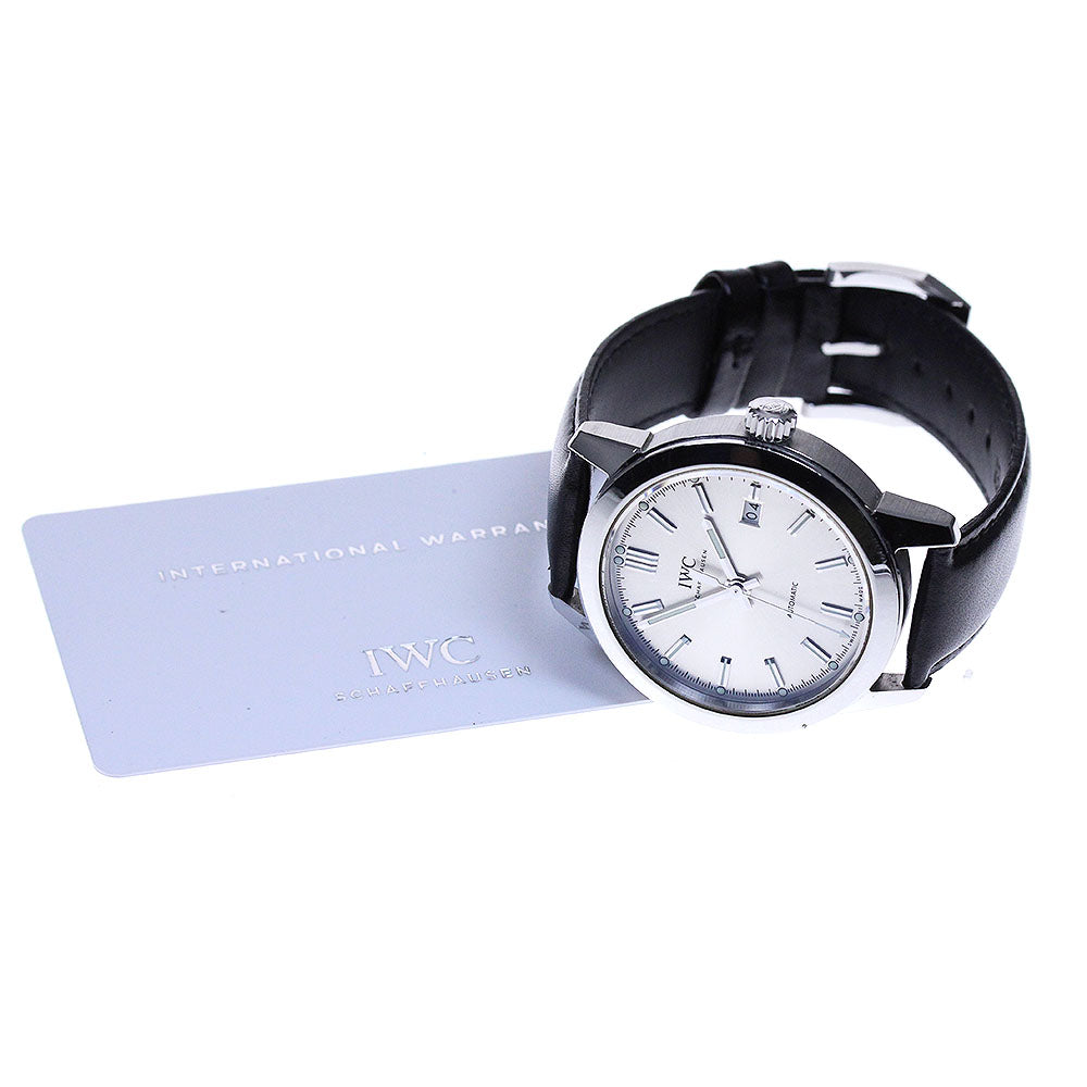 IWC SCHAFFHAUSEN Ingenieur IW357001 Date Silver Dial Automatic Men's_819416