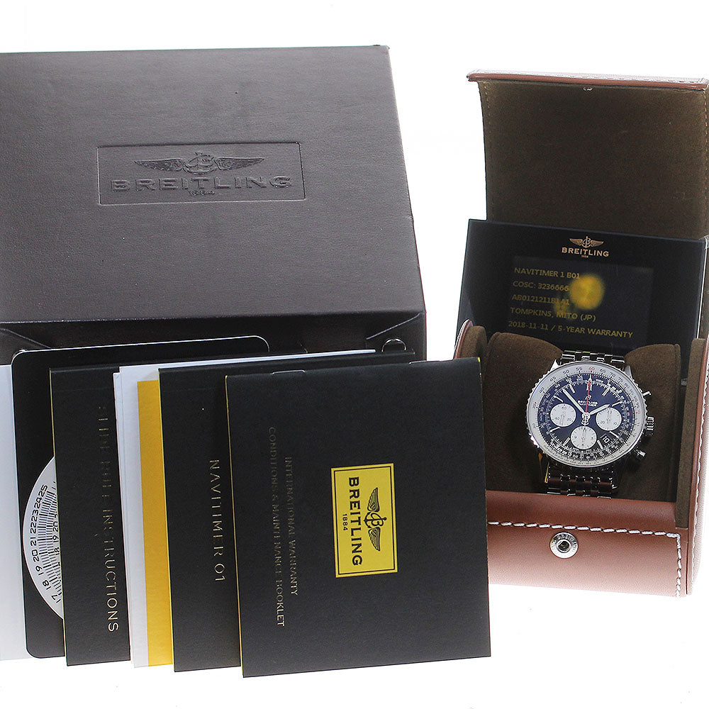 BREITLING Navitimer 01 AB0121 Chronograph Date Automatic Men's Watch_819435