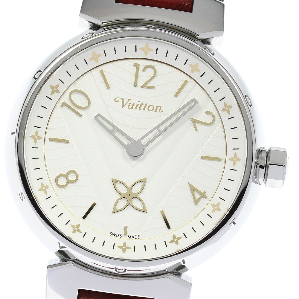 LOUIS VUITTON Tambour New Wave MM QA092 Small seconds Quartz Boy's Watch_819501
