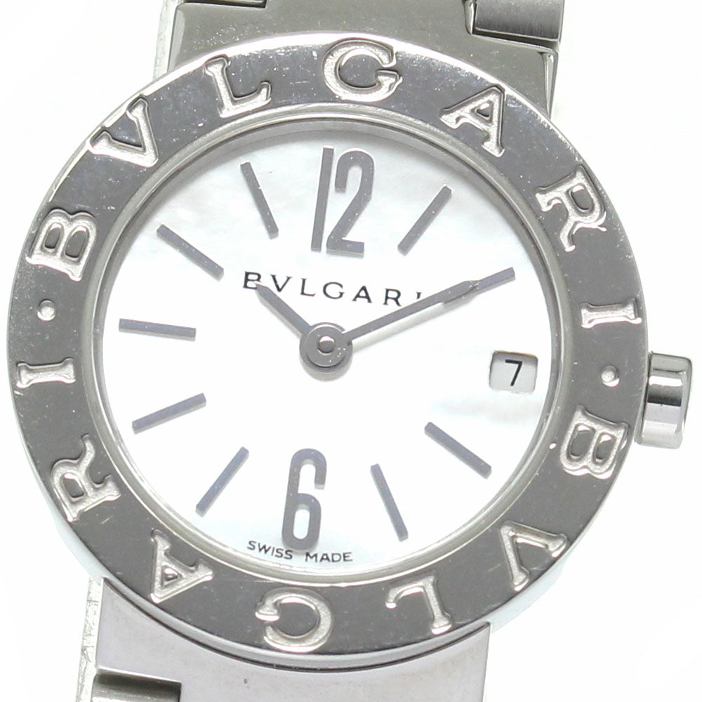 BVLGARI BVLGARIBVLGARI BB23SS White shell Dial Quartz Ladies Watch_819534
