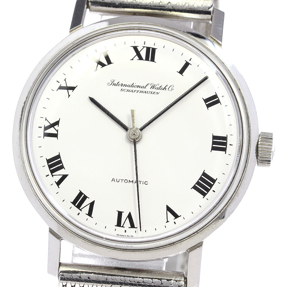 IWC SCHAFFHAUSEN Cal.854 Vintage white Dial Automatic Men's Watch_819563