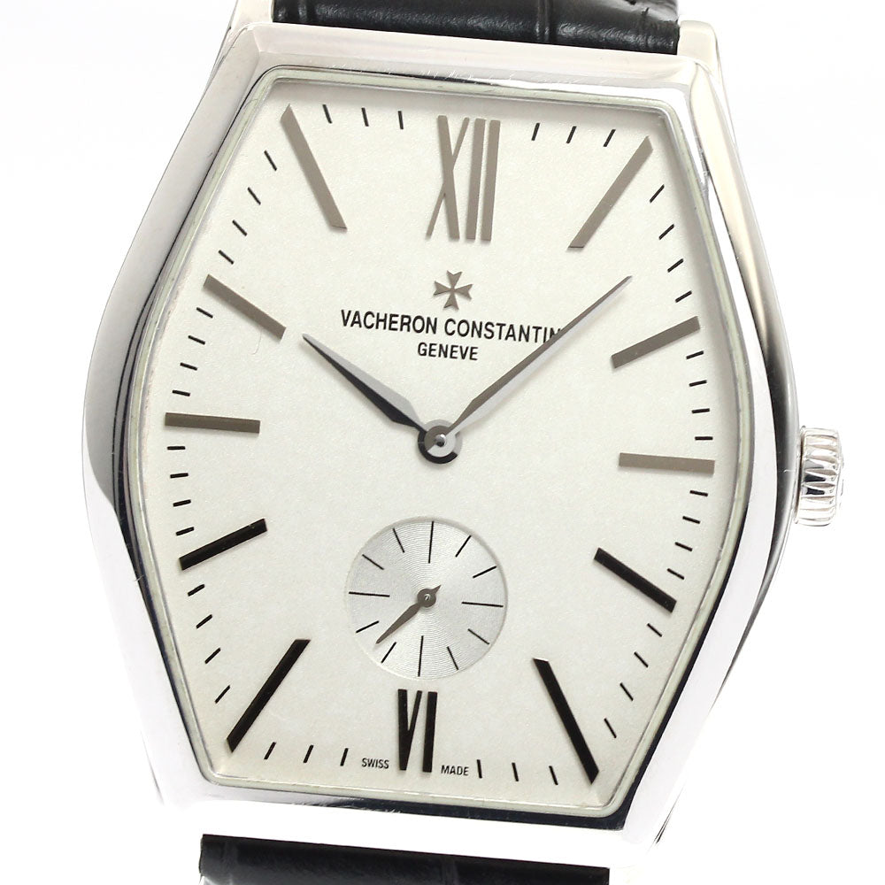 VACHERON CONSTANTIN Malta 82230 K18WG Silver Dial Hand Winding Men's Watch_819602