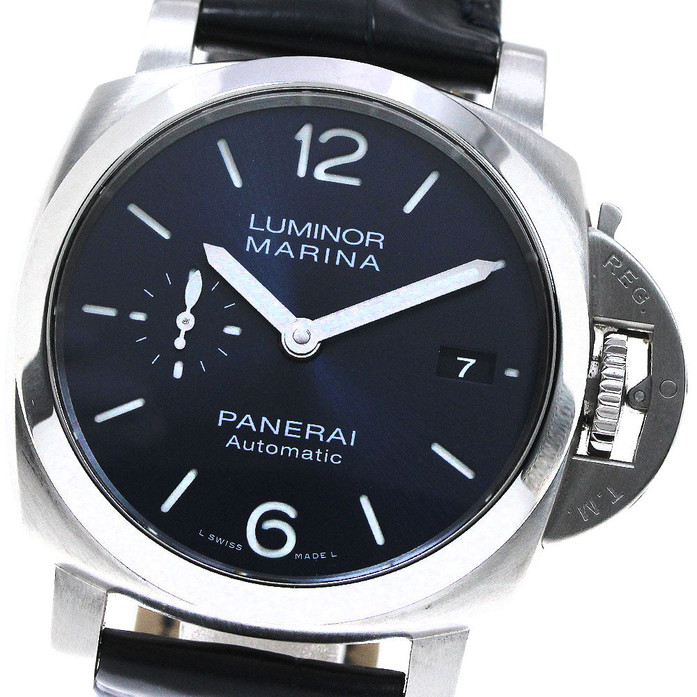 PANERAI Luminor Marina 42mm PAM01393 Navy Dial Automatic Men's Watch_819610