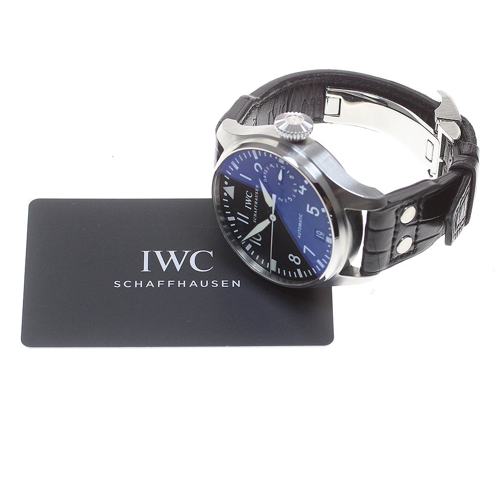 IWC SCHAFFHAUSEN Big pilot watch IW500901 Date black Dial Automatic Men's Watch_819631
