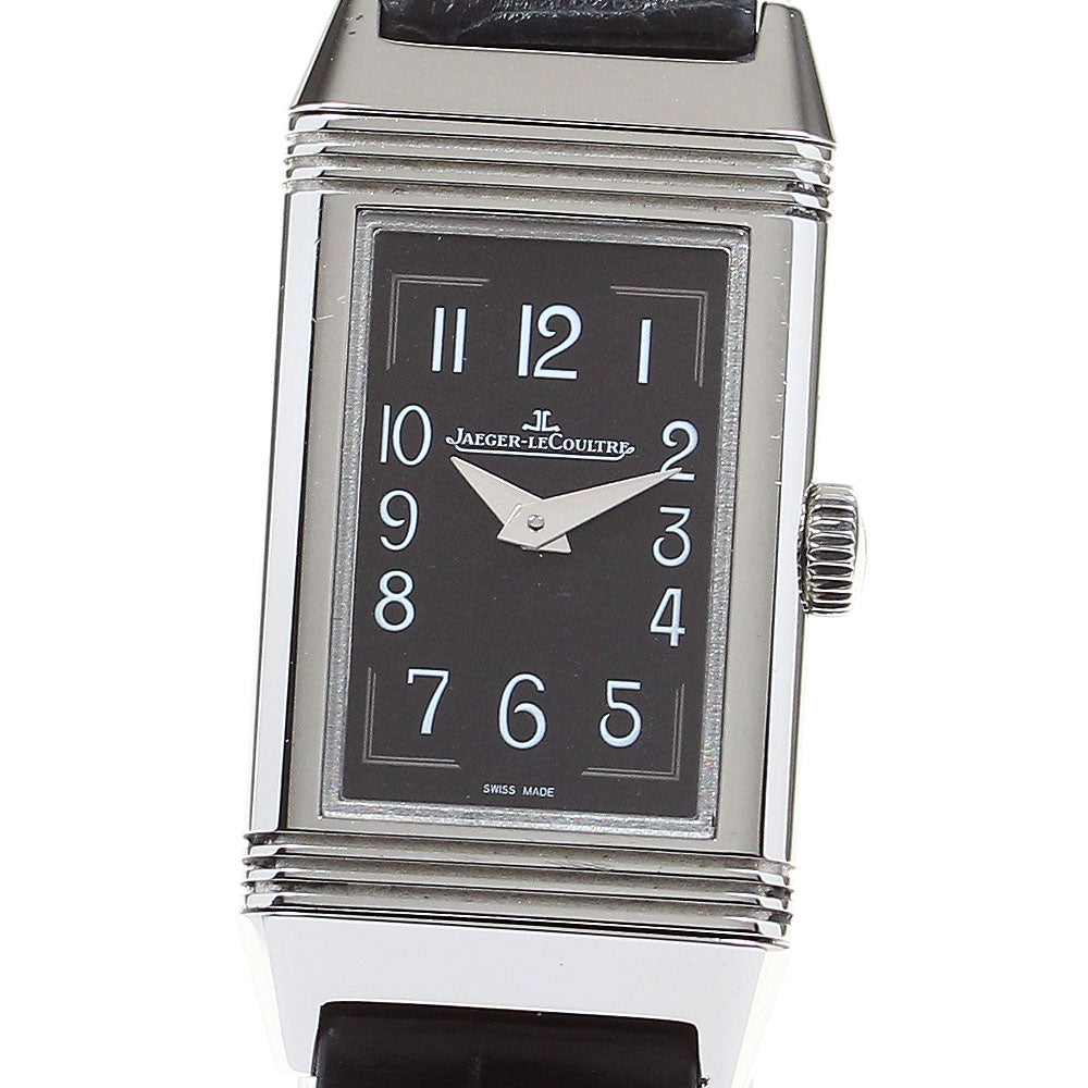 JAEGER-LECOULTRE Reverso One 270.8.47/Q3258470 black Dial Quartz Ladies Watch_819633