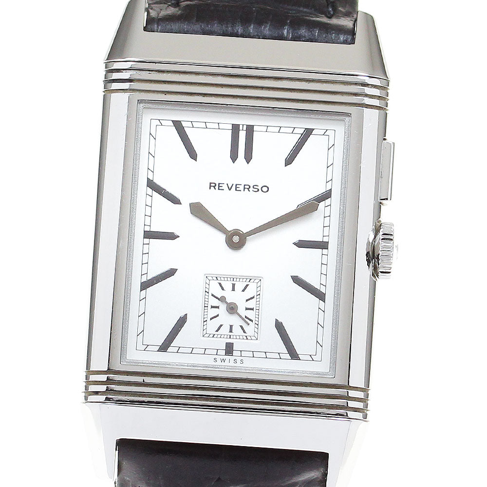 JAEGER-LECOULTRE Reverso 278.8.54 Small seconds Silver / Black Dial Hand Winding Men's Watch_819675
