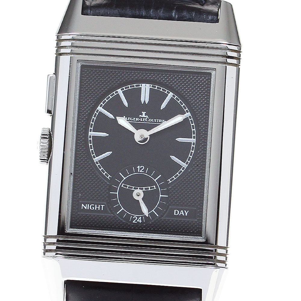 JAEGER-LECOULTRE Reverso 278.8.54 Small seconds Silver / Black Dial Hand Winding Men's Watch_819675