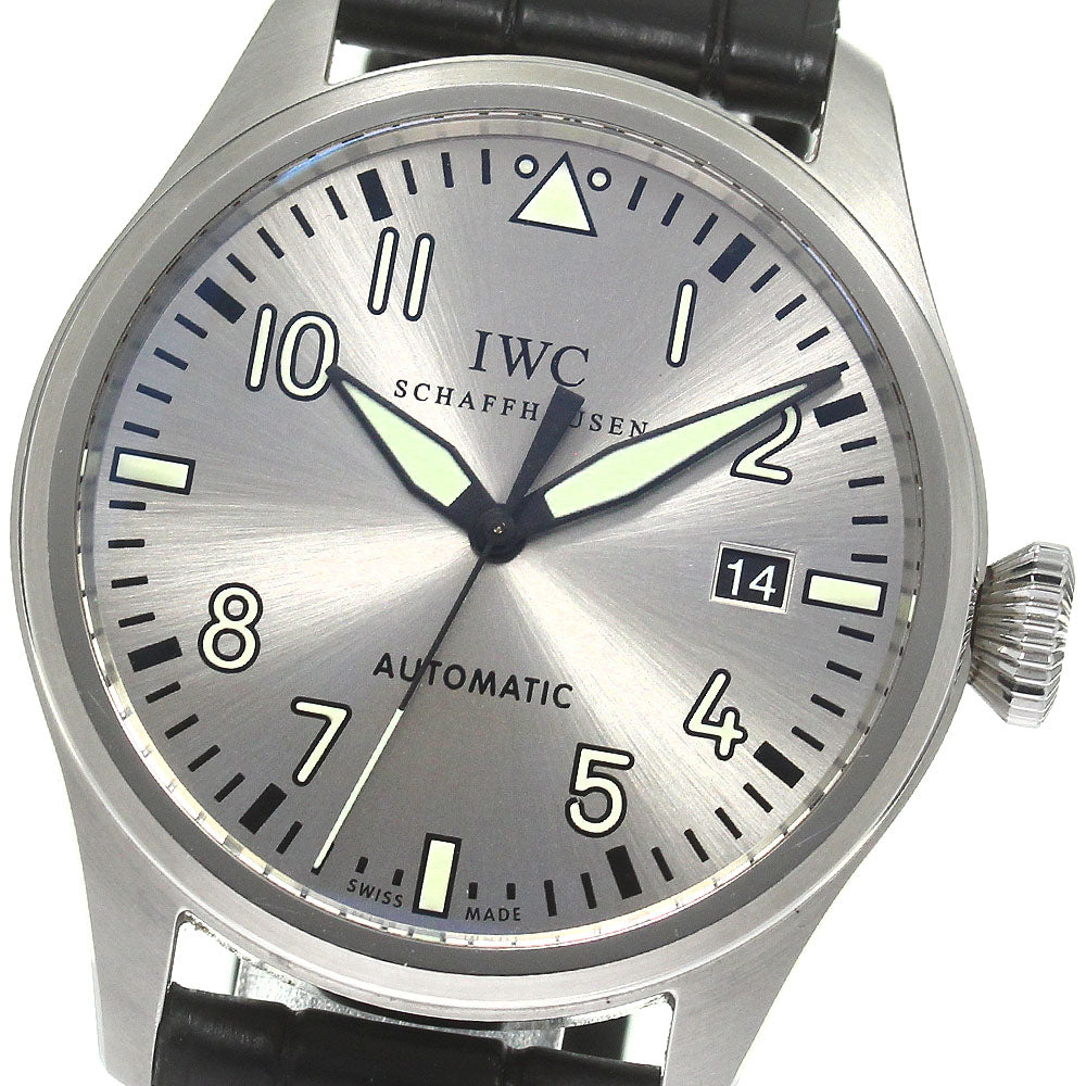 IWC SCHAFFHAUSEN Pilot's watch mark XVI IW325519 Father & Sun Silver Dial Automatic Men's Watch_819678