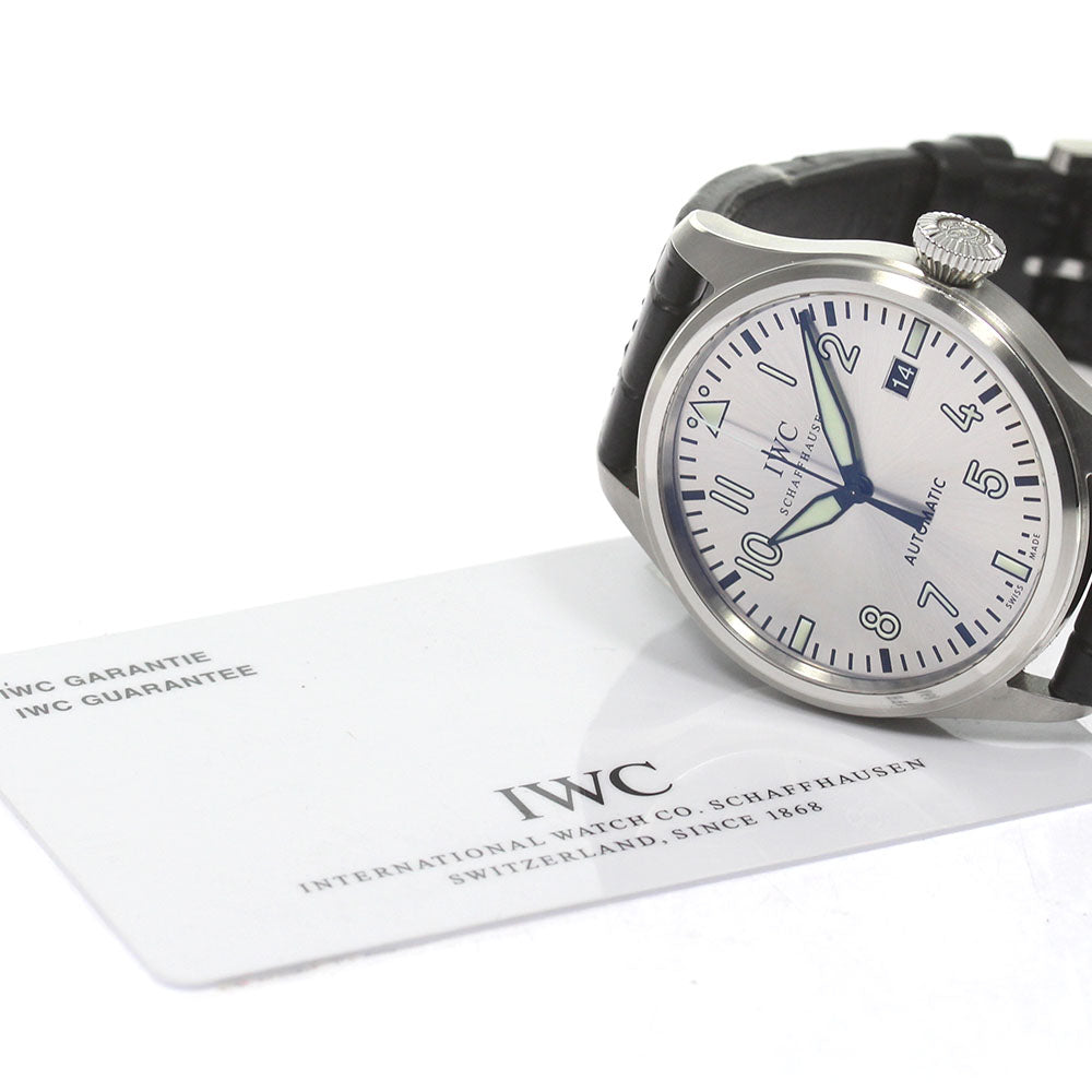 IWC SCHAFFHAUSEN Pilot's watch mark XVI IW325519 Father & Sun Silver Dial Automatic Men's Watch_819678